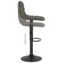 Dunkelgraues Samt-Küchenhocker von , Küchenhocker - Ref: Foro24-333981, Preis: 75,58 €, Rabatt: %