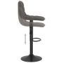 Dunkelgraues Samt-Küchenhocker von , Küchenhocker - Ref: Foro24-333981, Preis: 76,61 €, Rabatt: %