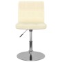 Drehbarer Küchenhocker aus cremefarbenem Stoff von , Küchenhocker - Ref: Foro24-334201, Preis: 77,50 €, Rabatt: %