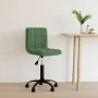 Dark green velvet swivel office chair by , Office chairs - Ref: Foro24-334359, Price: 88,39 €, Discount: %