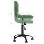 Dunkelgrüner Samtbürostuhl mit Drehfunktion von , Bürostühle - Ref: Foro24-334359, Preis: 86,65 €, Rabatt: %