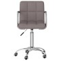 Drehbarer Bürostuhl aus grauem Taupe-Stoff von , Bürostühle - Ref: Foro24-334676, Preis: 93,16 €, Rabatt: %