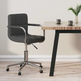 Dark gray fabric swivel office chair by , Office chairs - Ref: Foro24-334792, Price: 85,38 €, Discount: %