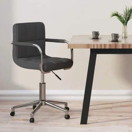 Dark gray fabric swivel office chair by , Office chairs - Ref: Foro24-334792, Price: 85,38 €, Discount: %