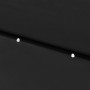 Umbrella with LED and black steel pole 2x3 m by vidaXL, Umbrellas - Ref: Foro24-313792, Price: 66,80 €, Discount: %