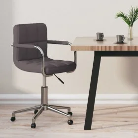 Swivel office chair in gray taupe fabric by , Office chairs - Ref: Foro24-334800, Price: 91,13 €, Discount: %
