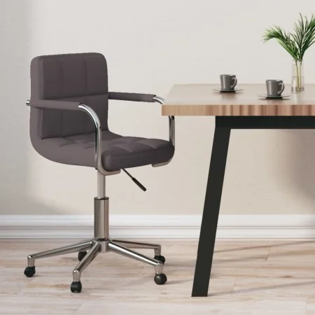 Swivel office chair in gray taupe fabric by , Office chairs - Ref: Foro24-334800, Price: 91,13 €, Discount: %
