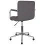 Swivel office chair in gray taupe fabric by , Office chairs - Ref: Foro24-334800, Price: 91,13 €, Discount: %