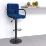 Blue fabric kitchen stool by , Kitchen stools - Ref: Foro24-334629, Price: 77,51 €, Discount: %