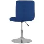 Blue fabric swivel dining chair by , dining chairs - Ref: Foro24-3087472, Price: 73,81 €, Discount: %