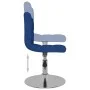 Drehbarer Esszimmerstuhl aus blauem Stoff von , Essstühle - Ref: Foro24-3087472, Preis: 73,81 €, Rabatt: %