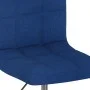 Blue fabric swivel dining chair by , dining chairs - Ref: Foro24-3087472, Price: 73,81 €, Discount: %
