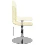 Silla de comedor giratoria tela color crema de , Sillas de comedor - Ref: Foro24-3087470, Precio: 76,35 €, Descuento: %