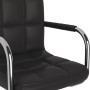 Drehbare Esszimmerstühle, 4 Stück, Kunstleder, Schwarz. von , Essstühle - Ref: Foro24-3087887, Preis: 246,37 €, Rabatt: %