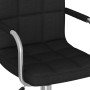 Drehbarer Esszimmerstuhl aus schwarzem Stoff von , Essstühle - Ref: Foro24-3087975, Preis: 102,26 €, Rabatt: %