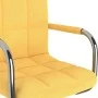 Mustard yellow fabric swivel dining chair by , dining chairs - Ref: Foro24-3088162, Price: 111,84 €, Discount: %