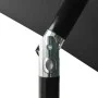 Sombrilla con LED y poste de acero gris antracita 2x3 m de vidaXL, Sombrillas - Ref: Foro24-313788, Precio: 75,06 €, Descuent...