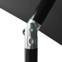 Umbrella with LED lights and anthracite gray steel pole 2x3 m by vidaXL, Umbrellas - Ref: Foro24-313788, Price: 76,13 €, Disc...
