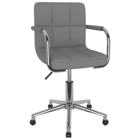 Silla de comedor giratoria tela gris claro de , Sillas de comedor - Ref: Foro24-3088155, Precio: 100,84 €, Descuento: %