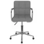 Drehbarer Esszimmerstuhl aus hellem grauem Stoff von , Essstühle - Ref: Foro24-3088155, Preis: 100,84 €, Rabatt: %