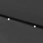 Sombrilla con LED y poste de acero gris antracita 2x3 m de vidaXL, Sombrillas - Ref: Foro24-313788, Precio: 75,06 €, Descuent...