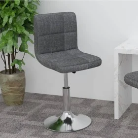 Drehbarer Küchenhocker aus dunkelgrauem Stoff von , Küchenhocker - Ref: Foro24-334200, Preis: 80,53 €, Rabatt: %