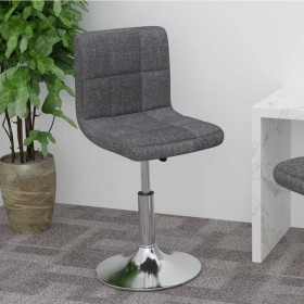 Drehbarer Küchenhocker aus dunkelgrauem Stoff von , Küchenhocker - Ref: Foro24-334200, Preis: 81,82 €, Rabatt: %