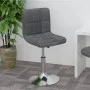 Drehbarer Küchenhocker aus dunkelgrauem Stoff von , Küchenhocker - Ref: Foro24-334200, Preis: 80,53 €, Rabatt: %