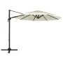 4-stufiger Sonnenschirm mit sandfarbenem Aluminiummast 3x3 m von vidaXL, Sonnenschirme - Ref: Foro24-313828, Preis: 195,75 €,...