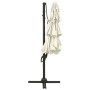 Sombrilla de 4 niveles con poste de aluminio arena 3x3 m de vidaXL, Sombrillas - Ref: Foro24-313828, Precio: 195,15 €, Descue...