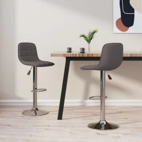 Kitchen stools 2 units gray taupe fabric by , Kitchen stools - Ref: Foro24-333954, Price: 133,68 €, Discount: %
