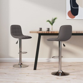 Küchenhocker, 2 Stück, Stoff in Grau-Taupe. von , Küchenhocker - Ref: Foro24-333954, Preis: 135,90 €, Rabatt: %