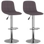 Küchenhocker, 2 Stück, Stoff in Grau-Taupe. von , Küchenhocker - Ref: Foro24-333954, Preis: 135,90 €, Rabatt: %