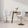 Drehbare Esszimmerstühle, 2 Stück, weißes Kunstleder. von , Essstühle - Ref: Foro24-334573, Preis: 126,22 €, Rabatt: %