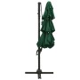 4-tier parasol with green aluminum pole 3x3 m by vidaXL, Umbrellas - Ref: Foro24-313829, Price: 195,95 €, Discount: %