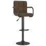 Taburete de cocina de tela marrón de , Taburetes de cocina - Ref: Foro24-334628, Precio: 77,51 €, Descuento: %