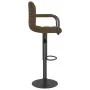 Taburete de cocina de tela marrón de , Taburetes de cocina - Ref: Foro24-334628, Precio: 77,51 €, Descuento: %