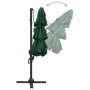 4-tier parasol with green aluminum pole 3x3 m by vidaXL, Umbrellas - Ref: Foro24-313829, Price: 195,95 €, Discount: %