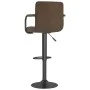 Taburete de cocina de tela marrón de , Taburetes de cocina - Ref: Foro24-334628, Precio: 77,51 €, Descuento: %