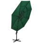 4-stufiger Sonnenschirm mit grünem Aluminiummast 3x3 m von vidaXL, Sonnenschirme - Ref: Foro24-313829, Preis: 195,95 €, Rabat...