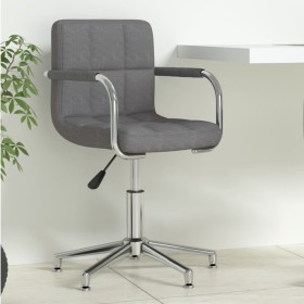 Dark gray fabric swivel office chair by , Office chairs - Ref: Foro24-334730, Price: 105,85 €, Discount: %