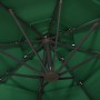 4-stufiger Sonnenschirm mit grünem Aluminiummast 3x3 m von vidaXL, Sonnenschirme - Ref: Foro24-313829, Preis: 195,95 €, Rabat...