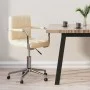 Silla de oficina giratoria de tela color crema de , Sillas de oficina - Ref: Foro24-334793, Precio: 104,57 €, Descuento: %