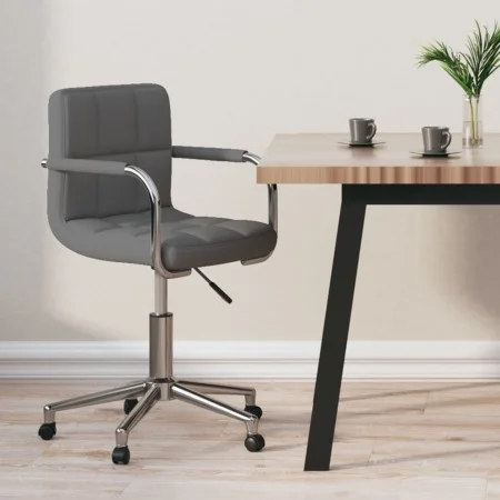 Drehbarer Bürostuhl aus hellem grauem Stoff von , Bürostühle - Ref: Foro24-334791, Preis: 100,84 €, Rabatt: %