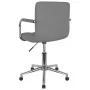 Drehbarer Bürostuhl aus hellem grauem Stoff von , Bürostühle - Ref: Foro24-334791, Preis: 100,84 €, Rabatt: %
