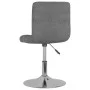 Drehbarer Küchenhocker aus hellem grauem Stoff von , Küchenhocker - Ref: Foro24-334199, Preis: 83,41 €, Rabatt: %