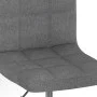 Drehbarer Küchenhocker aus hellem grauem Stoff von , Küchenhocker - Ref: Foro24-334199, Preis: 83,41 €, Rabatt: %