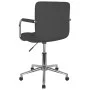 Drehbarer Esszimmerstuhl aus dunkelgrauem Stoff von , Essstühle - Ref: Foro24-3088156, Preis: 85,38 €, Rabatt: %