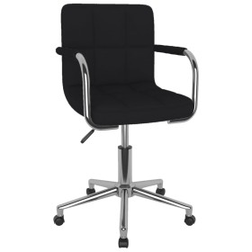 Silla de comedor giratoria tela negro by , dining chairs - Ref: Foro24-3088161, Price: 102,26 €, Discount: %