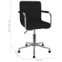 Drehbarer Esszimmerstuhl aus schwarzem Stoff von , Essstühle - Ref: Foro24-3088161, Preis: 102,26 €, Rabatt: %